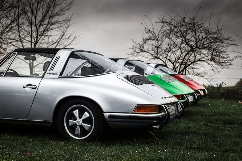 Photo de Vieille Porsche Targa