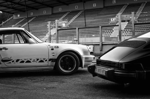 Photographie Noir et Blanc Porsche 911