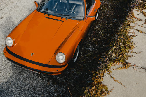 Photo Vintage Porsche Targa