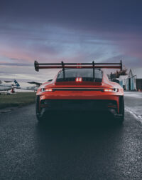 Photographie Porsche GT3 RS and Sunrise