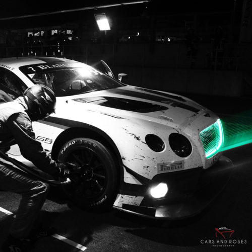 Bentley GT3 by night - Green Led