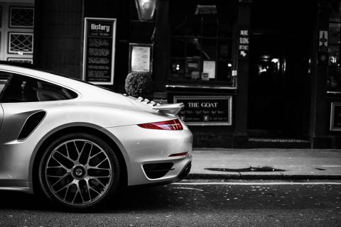 Cadre Décoratif Photo Voiture Porsche