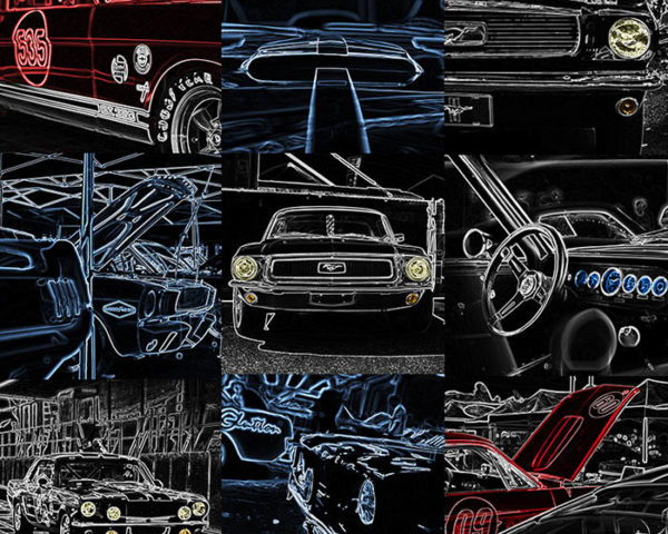 Déco Art Création Ford Mustang