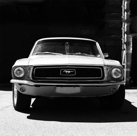 Photographie Murale Voiture Mustang