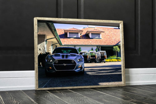 Photographies Murale Ford Mustang