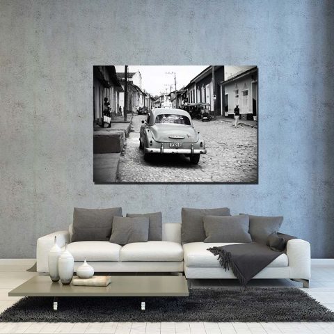 Tableau Photo Automobile - Rues de Cuba