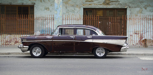 Tableau de Voiture Cuba - Cars and Roses