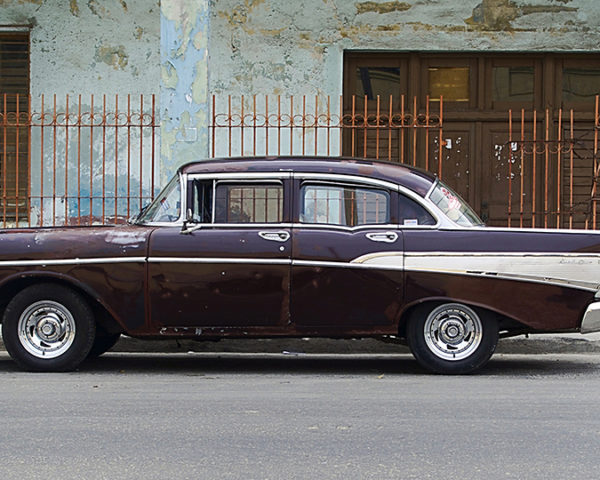 Tableau de Voiture Cuba - Cars and Roses