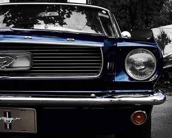 1966 Ford Mustang Face #06 Prints tableau ford mustang voiture américaine art tirage edition limitee