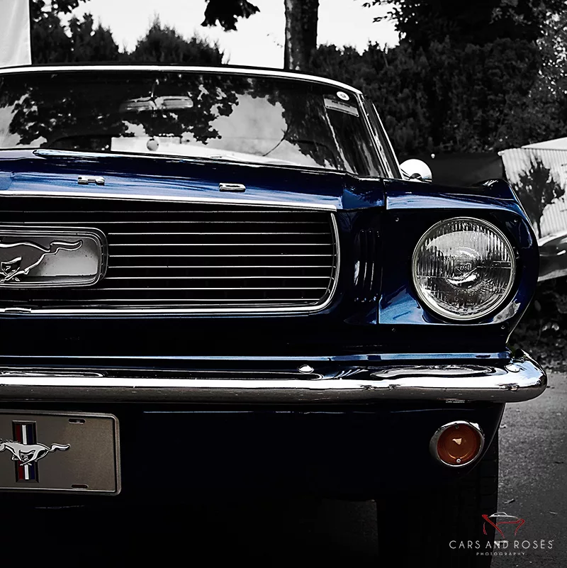 tableau ford mustang voiture américaine art tirage edition limitee