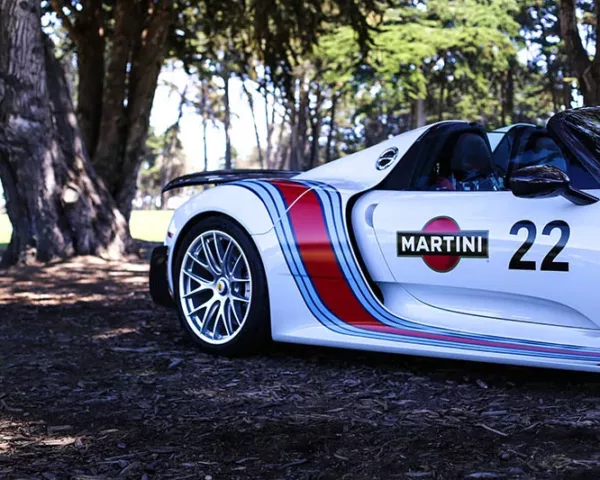 Tableau decoration voiture Porsche 918 hypercar art mural, edition limitee