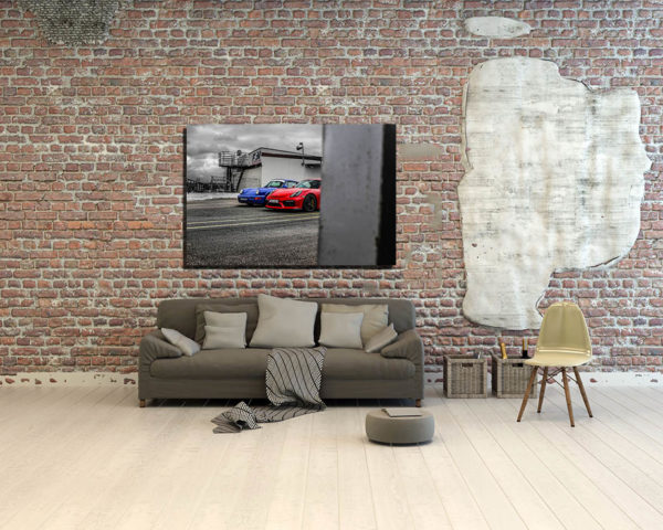 Tableaux Contemporain Voiture Porsche GT4