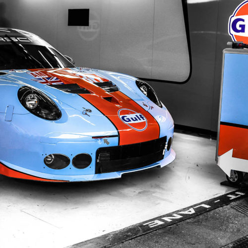 Photo Murale Porsche Gulf