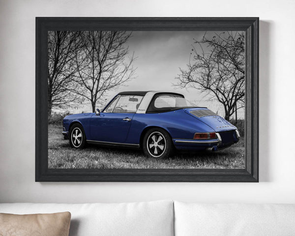 Tableaux Photos Porsche Targa Soft Window