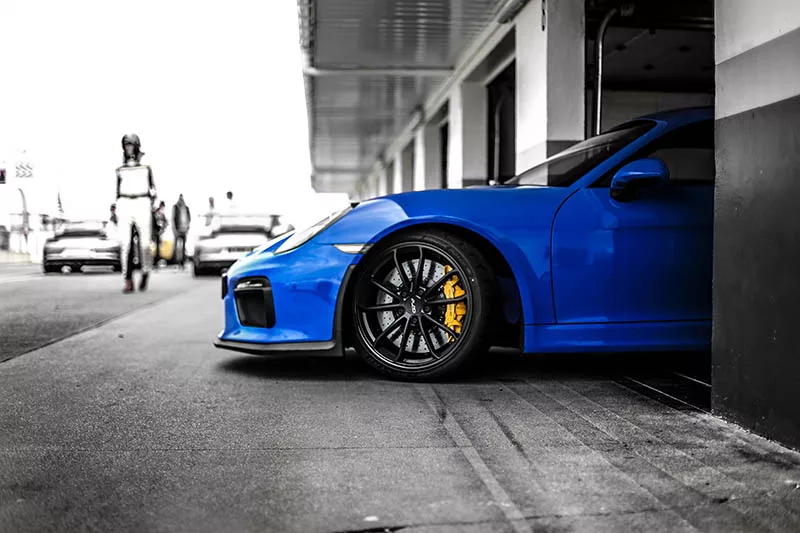 Photographie Porsche Cayman GT4 decoration murale, tirage art edition limitee