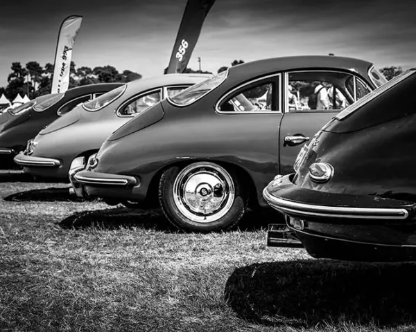 Photo Porsche 356 Tableau photo Porsche 356 classique ancetre 911, art automobile edition limitee