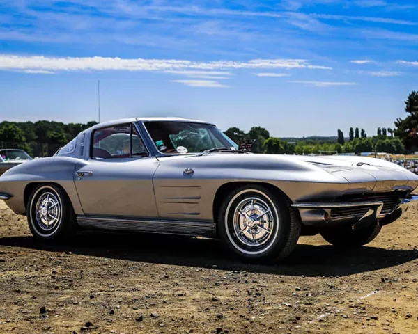 Tableau Photo Chevrolet Corvette photo chevrolet corvette art tirage edition limitee