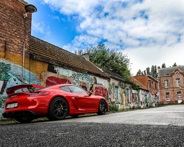 Tableaux Voiture de Sport Porsche GT4