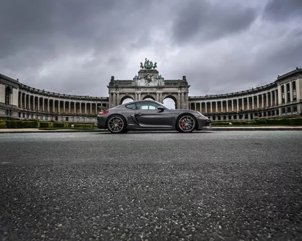 photo-porsche-cayman-gt4 Tableau photo Porsche Cayman GT4 art mural automobile, edition limitee