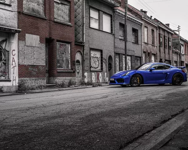 photographie-cayman-gt4 Photographie Porsche Cayman GT4, tirage art automobile edition limitee