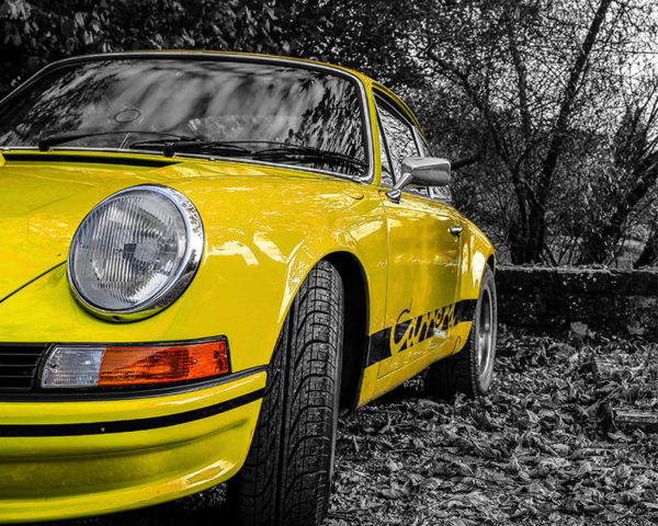 Photo Porsche Carrera RS Jaune