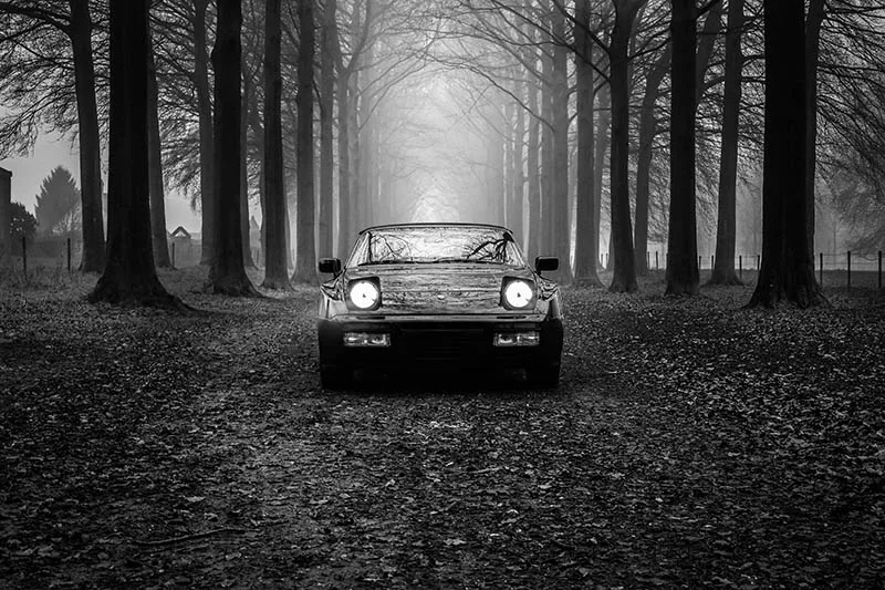 Tableau photo Porsche 944 art automobile, edition limitee