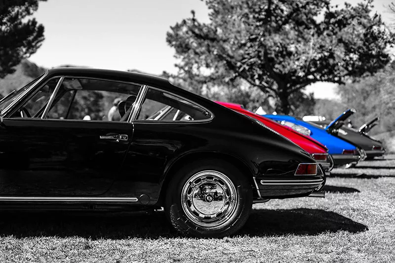 Tableau photographie Porsche 911 Classic art mural automobile, edition limitee