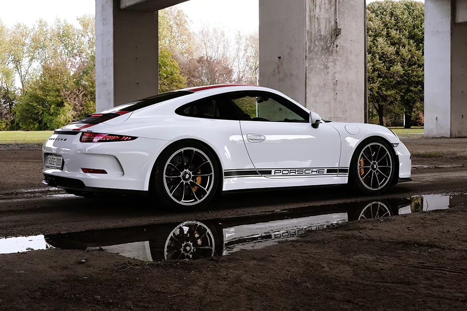 Tableau photographie Porsche 911 R, tirage art automobile edition limitee