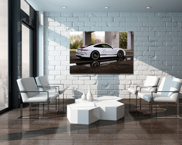 Photographie deco intérieur Porsche
