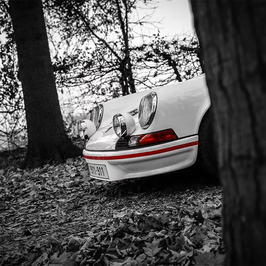 Tableau photo Porsche 911 iconique, art mural automobile edition limitee