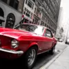 Photographie Ford Mustang à New York photographie Ford Mustang New York tirage art automobile edition limitee