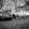 Photographie Famille Porsche Photographie famille Porsche 911 plusieurs generations, tirage art automobile edition limitee