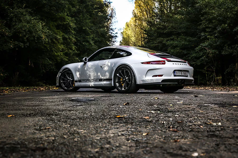 Photographie Porsche 911 R edition rare, tirage art automobile edition limitee