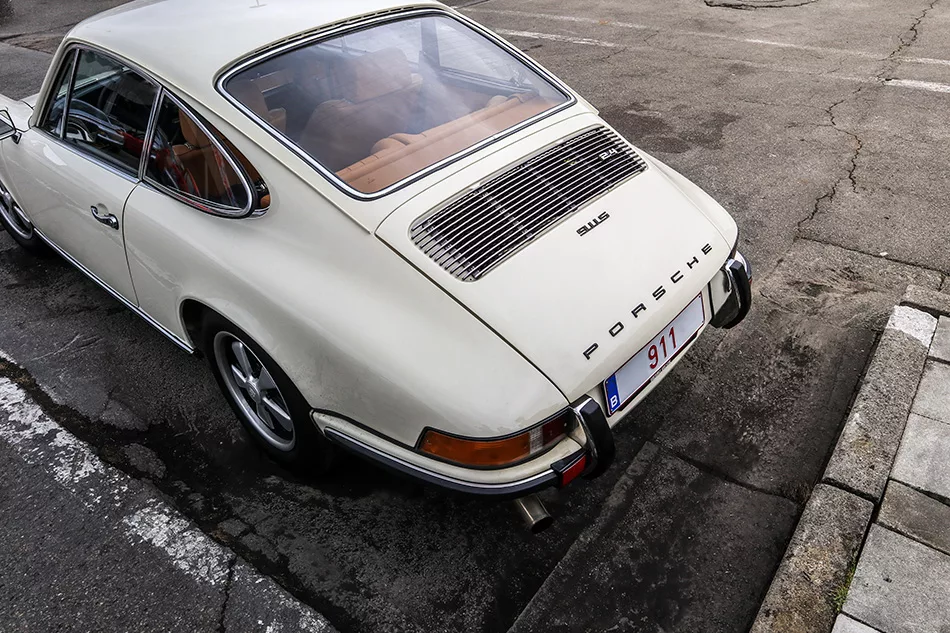 Photographie Porsche 911 classique emblematique, tirage art automobile edition limitee