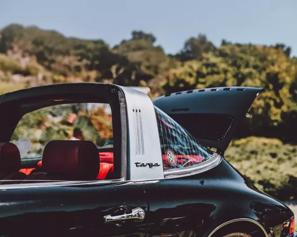 Photo de Porsche Targa Photographie Porsche Targa en exterieur, tirage art automobile edition limitee