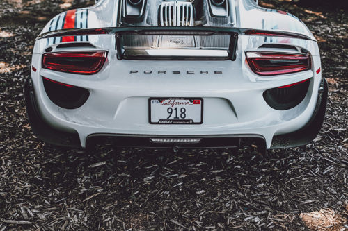 Photographie Porsche 918 Martini