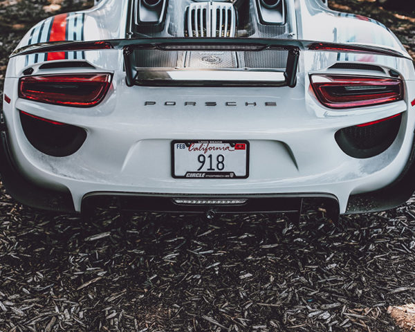 Photographie Porsche 918 Martini