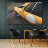 Tableau Photo de Porsche 911 Jaune Tableau Photo de Porsche 911 Jaune