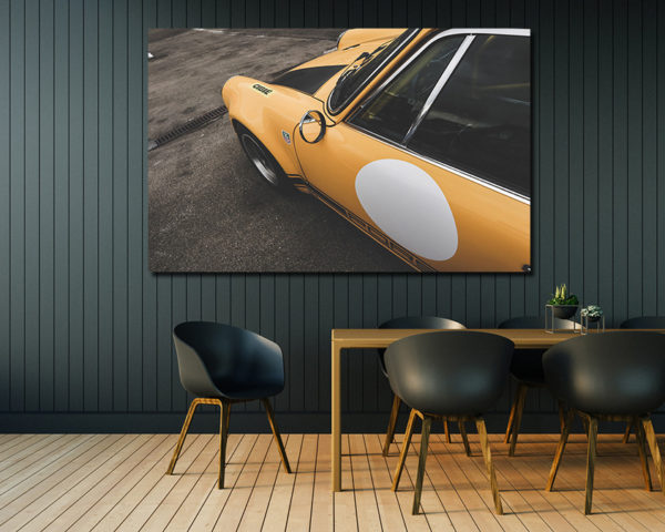 Tableau Photo de Porsche 911 Jaune