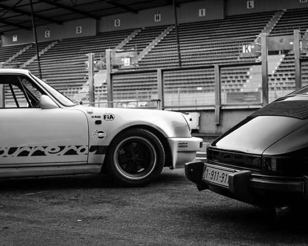 Photographie Noir et Blanc Porsche 911