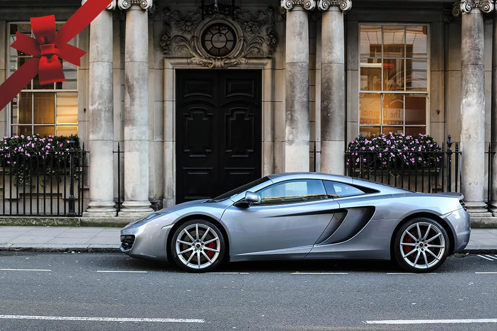 McLaren London Noel Lamborghini et McLaren : photographie d'art automobile de luxe