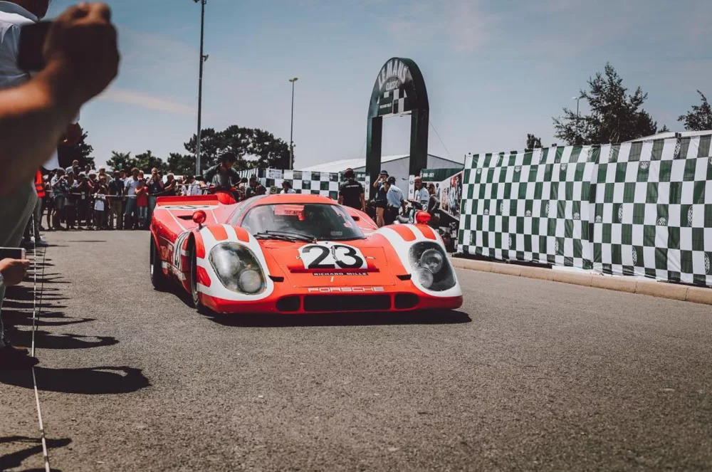 Photographie Porsche 917 legendaire voiture de course Le Mans, tirage art edition limitee