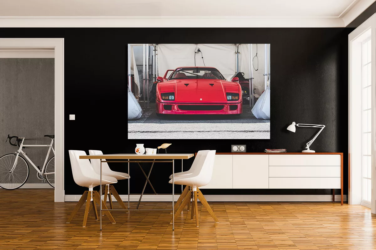 Photographie Ferrari F40 fine art tirage d'art en édition limitée
