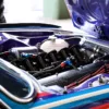 Photographie Moteur BMW CSL - small photographie moteur BMW CSL tirage art automobile edition limitee