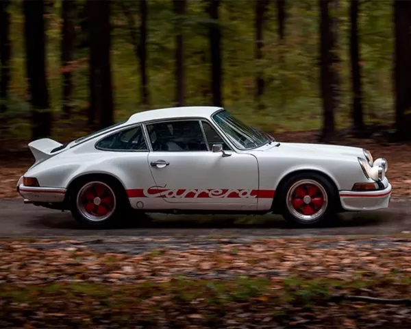 Photo ancêtre porsche carrera rs Photographie ancetre Porsche Carrera RS historique, tirage art automobile edition limitee