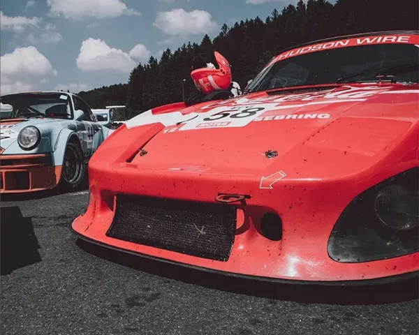 Photographie Porsche 935 voiture de course historique, tirage art automobile edition limitee