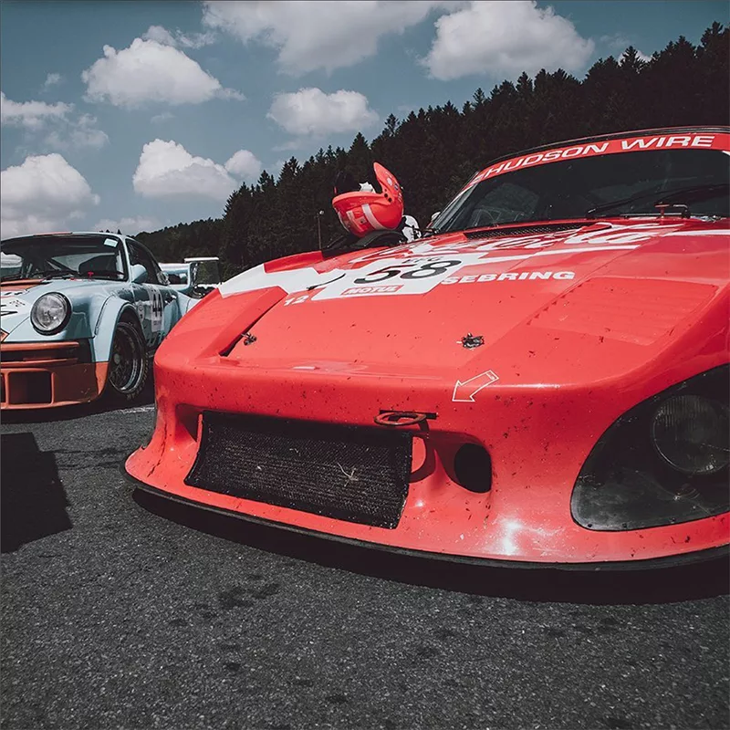Photographie Porsche 935 voiture de course historique, tirage art automobile edition limitee