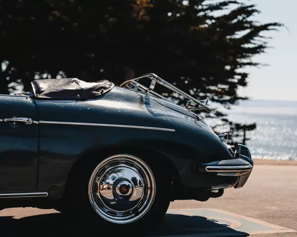 Porsche 356 at the Beach Porsche 356 at the Beach