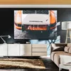 Home Deco Photographie Porsche 911 Photo Porsche 911 Classic Orange