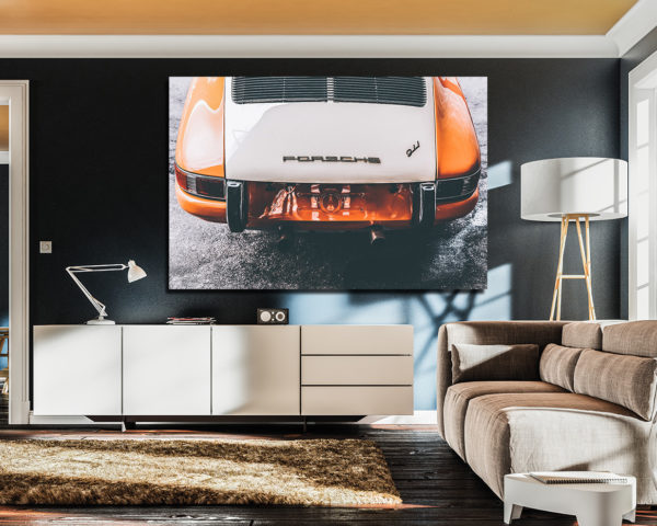 Photo Porsche 911  Classic Orange – Image 2